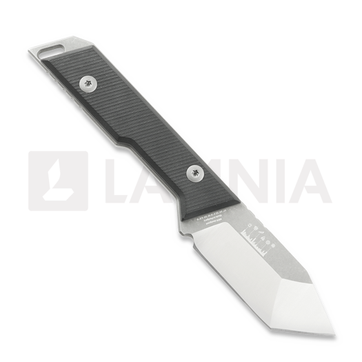 NN Knives Proto City Tanto kniv, Black G-10