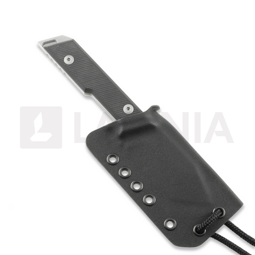 NN Knives Proto City Tanto kniv, Black G-10