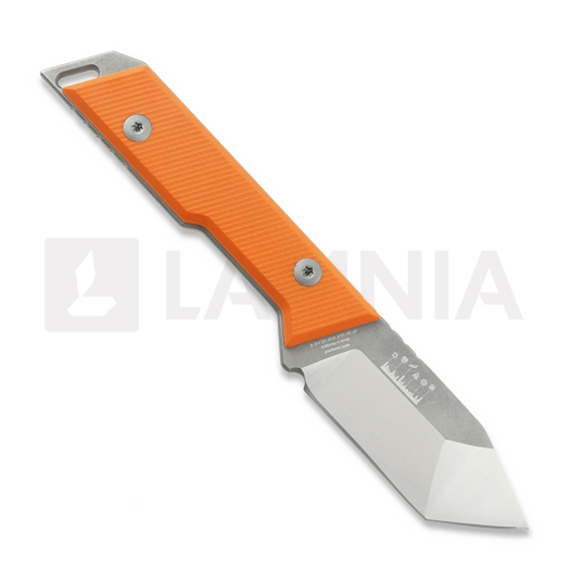 NN Knives Proto City Tanto peilis, Orange G-10