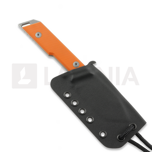 NN Knives Proto City Tanto kniv, Orange G-10