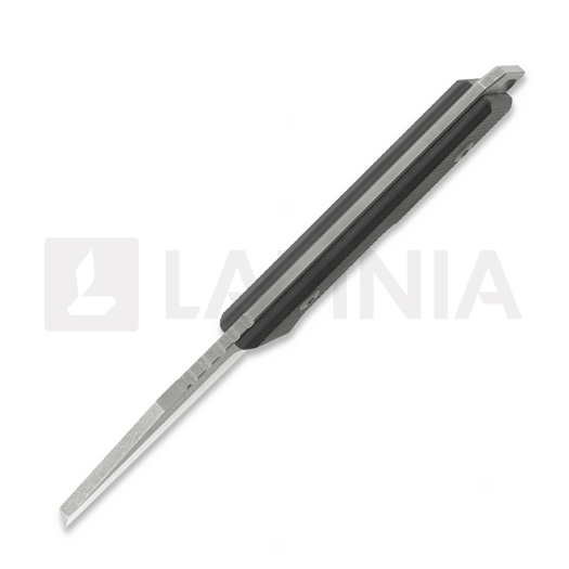 NN Knives Proto City Wharncliffe kniv, Black G-10