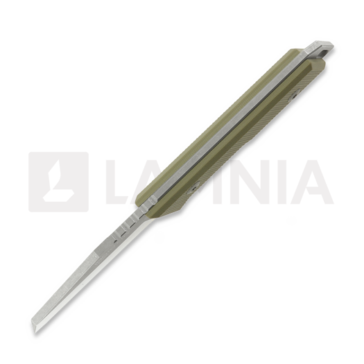 NN Knives Proto City Wharncliffe kniv, OD Green G-10