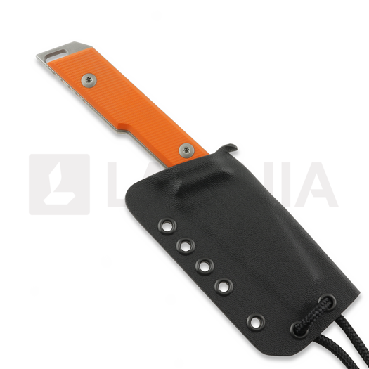 NN Knives Proto City Wharncliffe kniv, Orange G-10