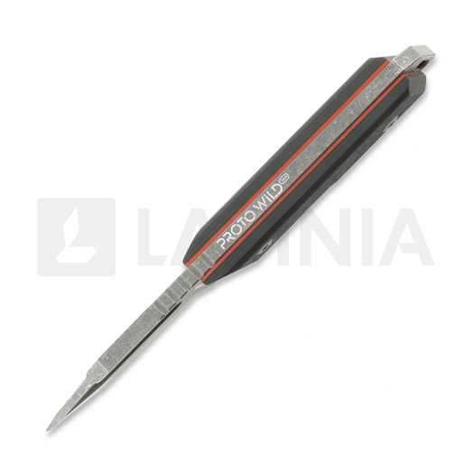 NN Knives Proto Wild Tanto NC Milled kniv, Black Richlite