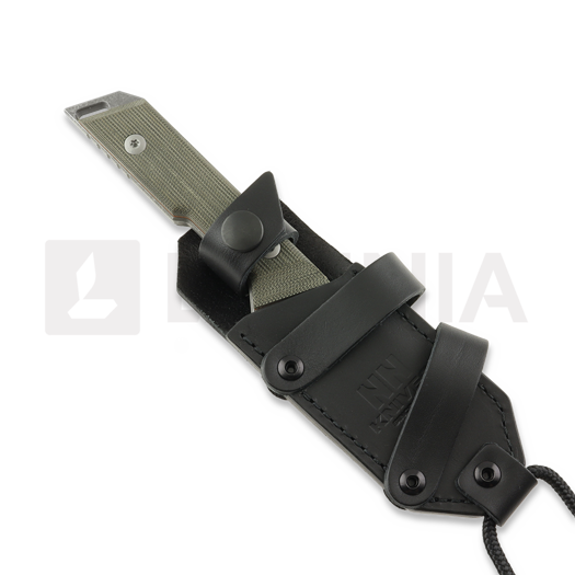 NN Knives Proto Wild Tanto NC Milled kniv, Green Micarta