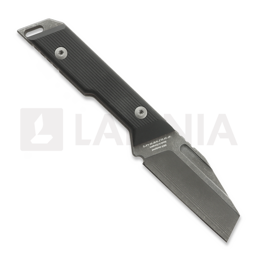 NN Knives Proto Wild Wharncliffe NC Milled peilis, Black Richlite