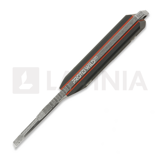 NN Knives Proto Wild Wharncliffe NC Milled kniv, Black Richlite