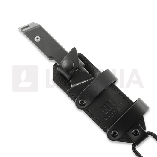 NN Knives Proto Wild Wharncliffe NC Milled kniv, Black Richlite