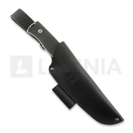 NN Knives Raven III kniv, Black Richlite