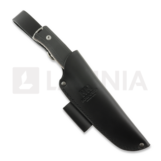 NN Knives Raven III kniv, Black Richlite