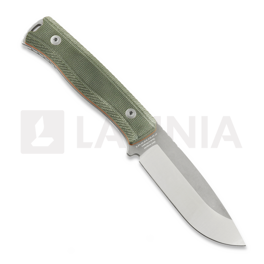 Coltello NN Knives Raven III, Green Micarta