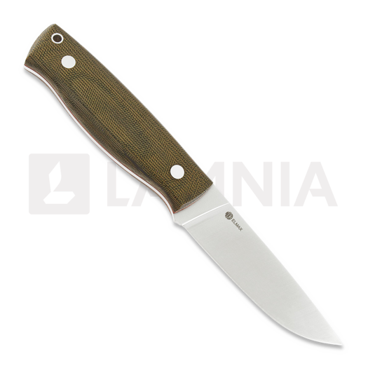 Nordic Knife Design Forester 100 peilis, elmax, green micarta