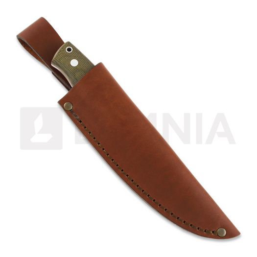 Nordic Knife Design Forester 100 peilis, elmax, green micarta
