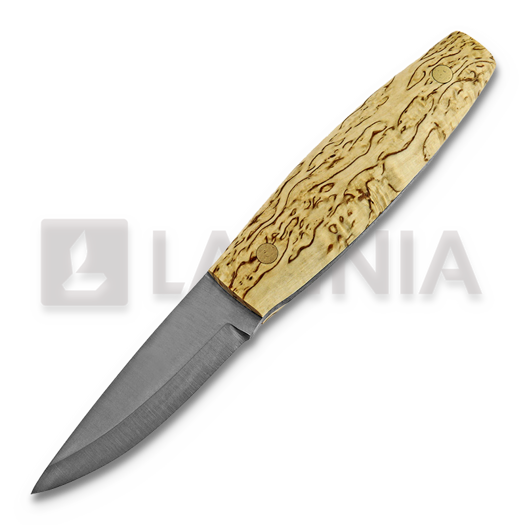 Nordic Knife Design Korpi 85, curly birch, B-Stock