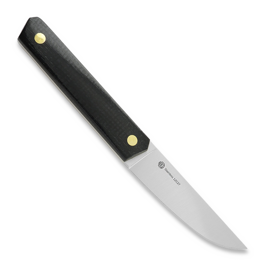Coltello Nordic Knife Design Stoat 100 black micarta