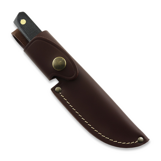 Nordic Knife Design Stoat 100 black micarta knife