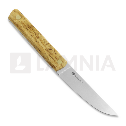 Nordic Knife Design Stoat 100 Curly Birch knife