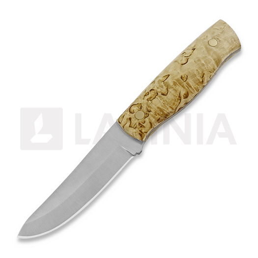Nordic Knife Design Visent 100, curly birch