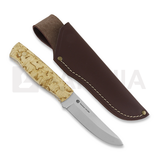 Nordic Knife Design Visent 100, curly birch