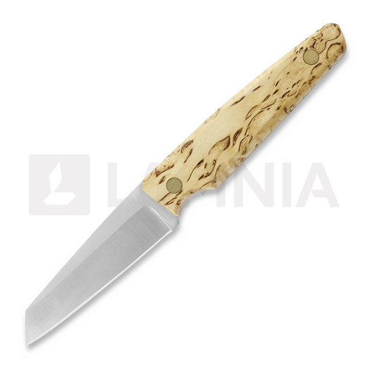 Nordic Knife Design Wharncliffe 80 Curly birch