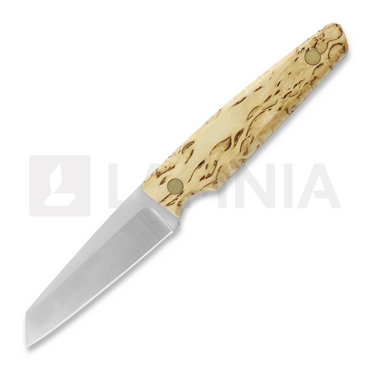 Nordic Knife Design Wharncliffe 80 Curly birch
