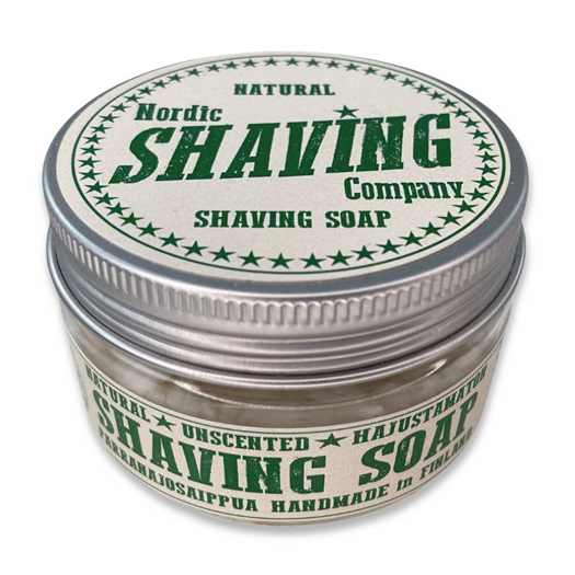 Nordic Shaving Company Shaving Natural Unscented 80g