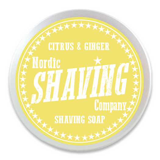 Nordic Shaving Company Shaving Soap Citrus&Ginger 80g
