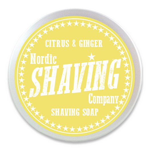 Nordic Shaving Company Parranajosaippua sitrus&inkivääri 80g