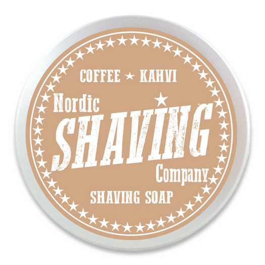 Nordic Shaving Company Parranajosaippua kahvi 80g