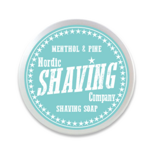 Nordic Shaving Company Parranajosaippua Menthol & Pine 80g
