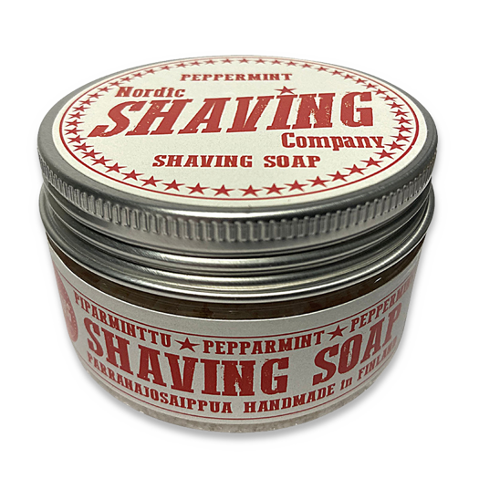 Nordic Shaving Company Parranajosaippua Piparminttu 80 g