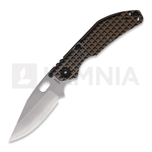 มีดพับ North Mountain Blade BBNM - SLD-Magic Bowie - Titanium Sculpted, Champagne