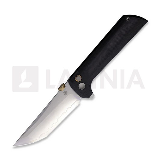 North Mountain Blade Chop 2 Button Lock Black G-10 접이식 나이프