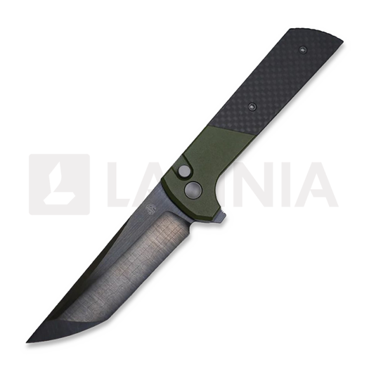 Zav&iacute;rac&iacute; nůž North Mountain Blade Chop 2 Button Lock Green CF
