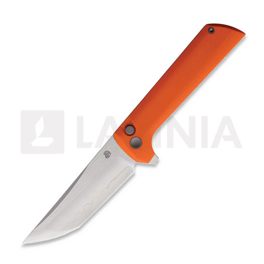 North Mountain Blade Chop 2 Button Lock Orange G-10 sklopivi nož