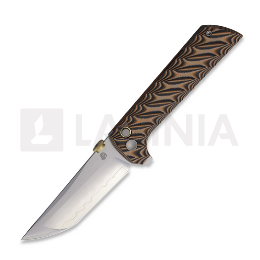 North Mountain Blade Chop 2 Button Lock Snake G-10 kääntöveitsi