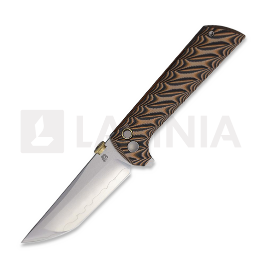 North Mountain Blade Chop 2 Button Lock Snake G-10 sulankstomas peilis