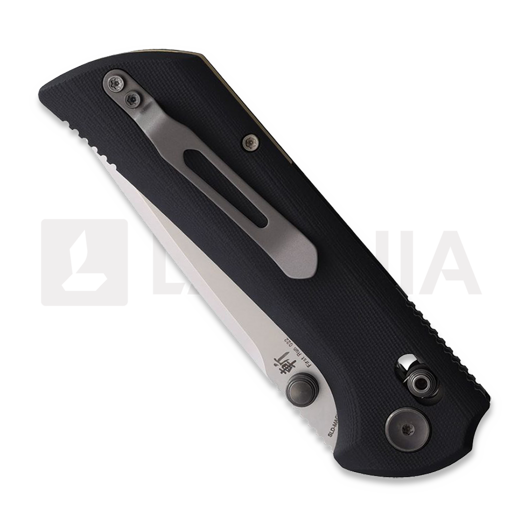 North Mountain Blade Chop Crossbar Lock Black G-10 kääntöveitsi
