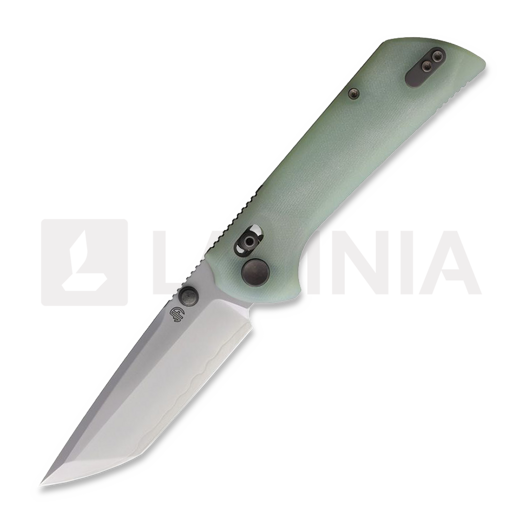 North Mountain Blade Chop Crossbar Lock Jade G-10 vouwmes