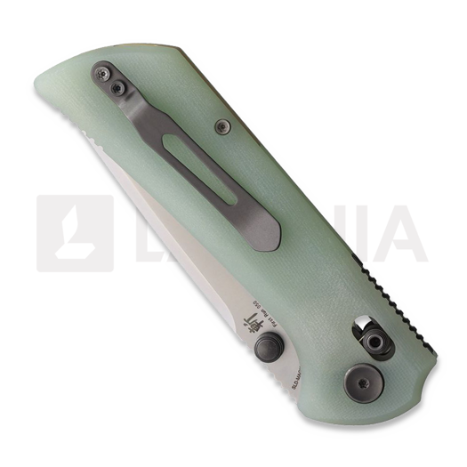 Coltello pieghevole North Mountain Blade Chop Crossbar Lock Jade G-10