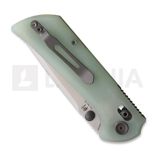 North Mountain Blade Chop Crossbar Lock Jade G-10 sulankstomas peilis