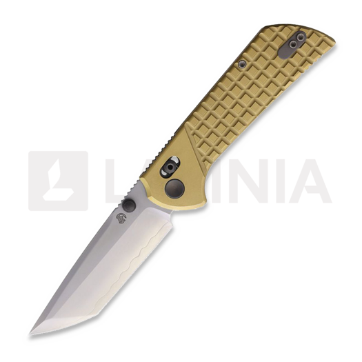 North Mountain Blade Crossbar Lock Brass Taschenmesser