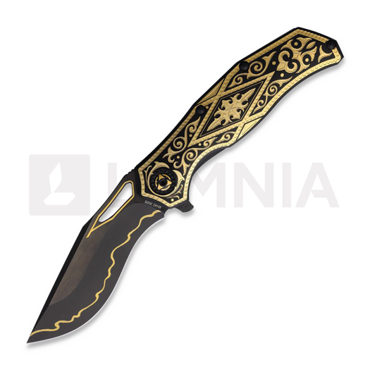 Сгъваем нож North Mountain Blade Gold Nocturne Linerlock 24K