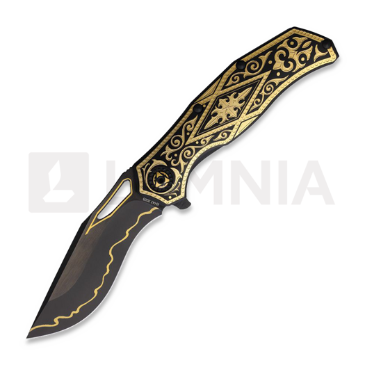 Сгъваем нож North Mountain Blade Gold Nocturne Linerlock 24K