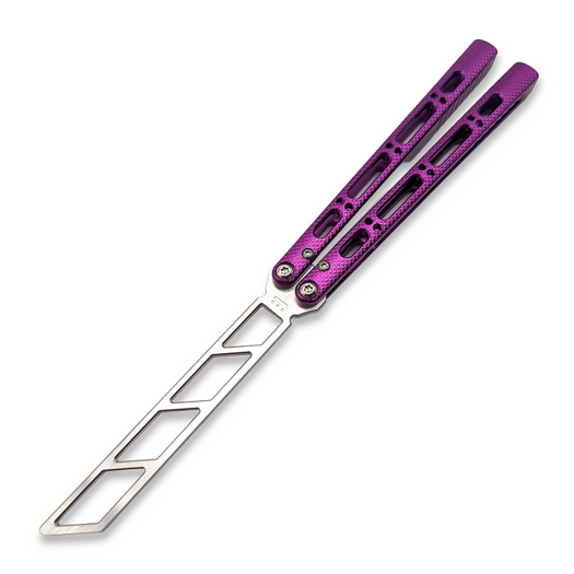 Coltello a farfalla per allenamento NRB Knives Ultralight, purple