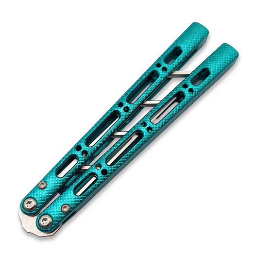 NRB Knives Ultralight perhosveitsi harjoitteluun, teal