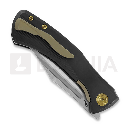 Couteau pliant Null Knives Ghoul - Black PVD/Gold
