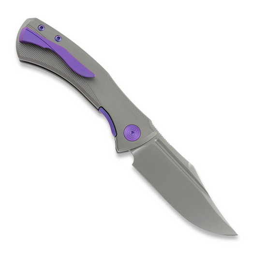 Null Knives Ghoul - Blasted/Blurple folding knife