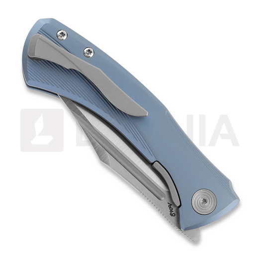 Null Knives Ghoul - Blue/ Belt Satin kääntöveitsi