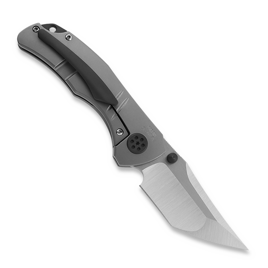 Null Knives Grace - Beadblasted sulankstomas peilis